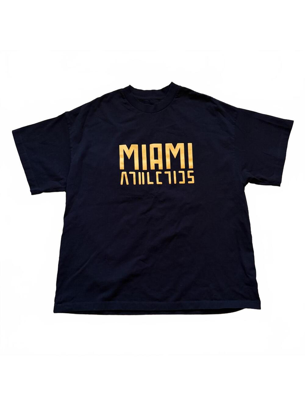 Miami Athletics Oversized T-Shirt Hurricanes Canes Clothes Mind Men's Size XL